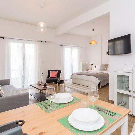 Wide Comfy Studio Apartment Centrally Located In Thissio Atina Dış mekan fotoğraf
